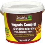 Solabiol engrais complet - 5kg - seau - mini - granul�s - epandage facile & sans poussi�re - double socomp5 ...