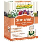 Engrais corne broy�e - naturendie - granul�s - pour 10 � 15 m� ou 10 � 20 pieds - 1 kg