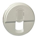 Enjoliveur c�liane pour prise rj45 titane - legrand - 068551