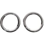 Enjoliveurs contours chromés feux de brouillard pour renault twingo ii phase 2 2012 - 2014 kit 2pcs. Enjoliveurs contours chromés feux de brouillard pour renault twingo ii phase 2 2012 - 2014 kit 2pcs.