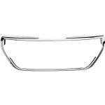 Enjoliveur grille calandre centrale pour peugeot 208 phase 2 depuis 2015 gt chrom� pare chocs avant.