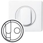 Enjoliveur pr prise rj45 t�l�phone + tv