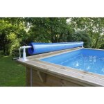 Enrouleur de bche xtra ubbink pour tous types de piscine jusqu 555m de large