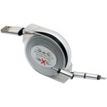 Enrouleur de c�ble usb - gao - 3 - en - 1 2m charge rapide