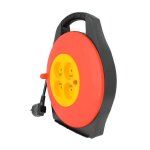 Enrouleur lectrique 4 prises 16a / 230vac - 3g15 ? 10 mtres + coupe circuit