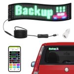 Enseigne lumineuse led - vevor - enseigne lumineuse led programmable panneau d?affichage défilant 380x102 ... Enseigne lumineuse led - vevor - enseigne lumineuse led programmable panneau d?affichage défilant 380x102 ...
