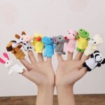 Ensemble de 10 marionnettes à doigts animaux mxzzand - jeux dactivité pour bébé Ensemble de 10 marionnettes à doigts animaux mxzzand - jeux dactivité pour bébé