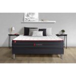 Ensemble 140x190 matelas boost ressorts ensachés et mémoire de forme + sommier kit noir 140 x 190 cm ... Ensemble 140x190 matelas boost ressorts ensachés et mémoire de forme + sommier kit noir 140 x 190 cm ...