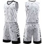 Ensemble de basket - ball adult - enfant t - shirt sans manches + shorts loose fit grandtaille
