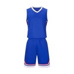 Ensemble basket - ball enfant insfity - maillot et short - séchage rapide - couleur bleu Ensemble basket - ball enfant insfity - maillot et short - séchage rapide - couleur bleu