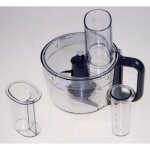 Ensemble bol + couvercle - kenwood - km282 km283 km285 km286 km287 km288 - gris - robot multifonctions ...