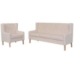 Vidaxl ensemble de canap� 2 pcs sofa de salon canap� de salle de s�jour meuble de salon sofa de salle ...