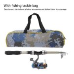 Ensemble de canne � p�che - gototop - t�lescopique - carbone - portable - sac de rangement