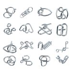 Casse - tte en mtal - mxzzand - 16 pices - dveloppement intellectuel - acier inoxydable - mixte