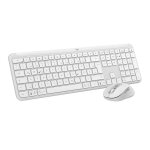 Ensemble clavier et souris - logitech - mk950 signature slim - sans fil - blanc - qwertz Ensemble clavier et souris - logitech - mk950 signature slim - sans fil - blanc - qwertz