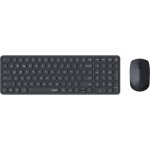 Ensemble clavier - souris - rapoo - 9310m - sans - fil - multimode - ultra - slim - noir