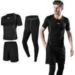Ensemble compression tenue sport homme fitness vetement running shirt legging collant running jogging ... Ensemble compression tenue sport homme fitness vetement running shirt legging collant running jogging ...