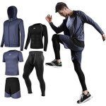 Ensemble compression tenue sport homme fitness vetement running shirt legging collant running jogging ... Ensemble compression tenue sport homme fitness vetement running shirt legging collant running jogging ...
