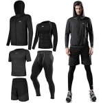 Ensemble compression tenue sport homme fitness vetement running shirt legging collant running jogging ... Ensemble compression tenue sport homme fitness vetement running shirt legging collant running jogging ...