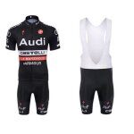 Ensemble cuissard maillot cycliste homme - noir - manches courtes - v�lo sur route