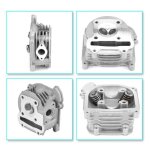 Ensemble de culasse de moteur de moto pour gy6 72cc 80cc 4 courses 139qmb / 139qma Ensemble de culasse de moteur de moto pour gy6 72cc 80cc 4 courses 139qmb / 139qma