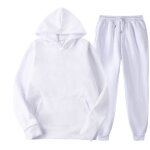 Ensemble de deux pièces sweat - shirt à capuche et pantalon pour homme survêtements de sport décontractés ... Ensemble de deux pièces sweat - shirt à capuche et pantalon pour homme survêtements de sport décontractés ...