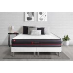 Ensemble double sommier + matelas regen � m�moire de forme 200x200