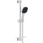 Ensemble de douche avec pommeau 2 jets barre flexible et tablette - grohe vitalio comfort 110 26929001 ...
