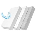 Ensemble drap housse poussette - 2 x housse + protge matelas impermable housse de matelas drap de lit ...