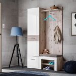 Ensemble dressing - paris prix - gustavo v - 200 cm - bois massif - entretien facile Ensemble dressing - paris prix - gustavo v - 200 cm - bois massif - entretien facile