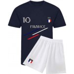 Ensemble de foot maillot et short france enfant - - bleu