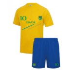 Ensemble de foot short et maillot du brsil enfant