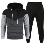 Ensemble homme pour sport ensemble chaud décontractée sweatshirt à capuche et pantalon jogging pour hommes ... Ensemble homme pour sport ensemble chaud décontractée sweatshirt à capuche et pantalon jogging pour hommes ...
