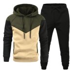 Ensemble homme pour sport ensemble chaud dcontracte sweatshirt  capuche et pantalon jogging pour hommes ...