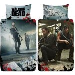Housse de couette - walking dead - new world - 135x200 cm - réversible - 48% coton Housse de couette - walking dead - new world - 135x200 cm - réversible - 48% coton