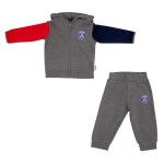 Ensemble jogging bébé - paris saint germain - gris - coton - football - licence officielle Ensemble jogging bébé - paris saint germain - gris - coton - football - licence officielle