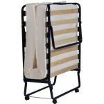 Lit dappoint pliant 90x190 + matelas - bleu marine - fabriqué en france - terre de nuit Lit dappoint pliant 90x190 + matelas - bleu marine - fabriqué en france - terre de nuit