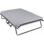 Lit dappoint pliant avec matelas et sommier 120x190 - noir - fabriqué en france - terre de nuit Lit dappoint pliant avec matelas et sommier 120x190 - noir - fabriqué en france - terre de nuit