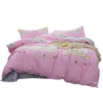 Ensemble de literie pour enfant en trois pices avec dessins anims drap - housse housse de couette et ...
