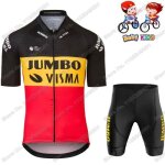 Ensemble de maillot de cyclisme jumbo visma 2023 trilogy pour enfantsvtements de cyclisme pour garons ...