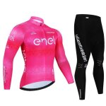 Ensemble de maillot de cyclisme - 19d - manches longues - schage rapide - respirant - anti - uv