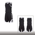 Ensemble maillot et short de basket - ball homme - noir - training sport s�chage rapide respirant