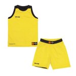 Ensemble maillot et short enfant spalding double face - illuminated yellow / black - 10 ans