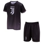 Ensemble maillot + short - juventus - enfant - noir - 100% officiel - respirant