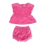 Ensemble manches courtes 869434 b�b� fille - rose