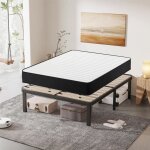 Ensemble matelas et sommier 140x190cm - frixovel lit 140x190 avec sommier et matelas - matelas 140x190x22 ...