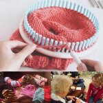 Ensemble de mtier  tisser kit de mtier  tisser en tricot multifonction pour charpe de chapeau mercerie ...