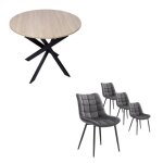 Ensemble meubles lot de 4 chaises de salle à manger chaise tapissée chaises table manger rf2661 Ensemble meubles lot de 4 chaises de salle à manger chaise tapissée chaises table manger rf2661