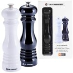 Ensemble moulin - le creuset - noir / blanc - 21 cm - 2 pi�ces - design contemporain