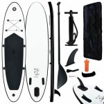 Ensemble de planches sup gonflables - vidaxl - 92728 - noir et blanc - 330 x 72 x 10 cm - 1 place